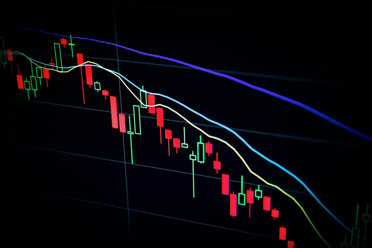 레버리지 ETF 주식 차트와 모니터링 화면